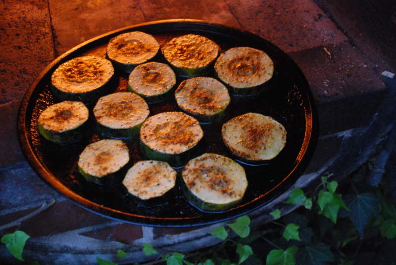 Zucchini Halbzeit