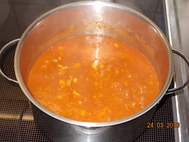 So sieht die "Suppe" nach 2h aus.