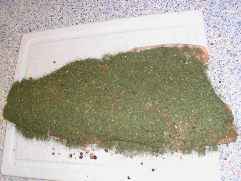 Dill als Abdeckung