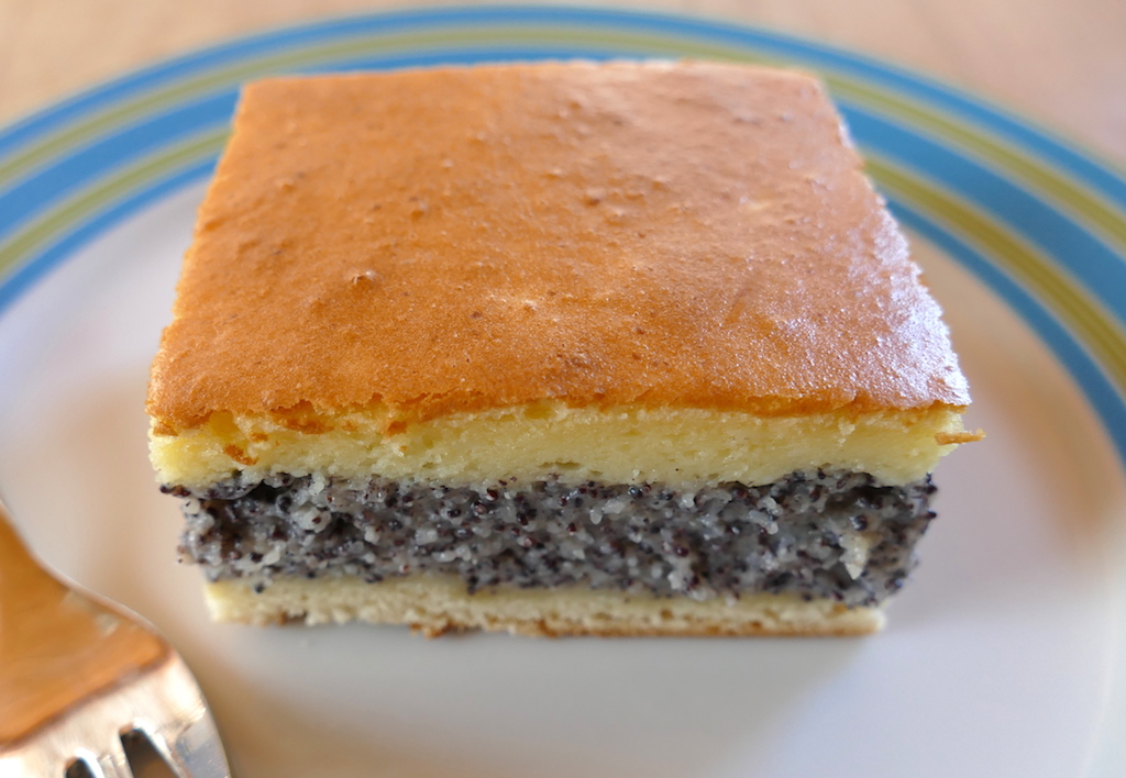 ein Stück leckeren Thüringer Mohnkuchen
