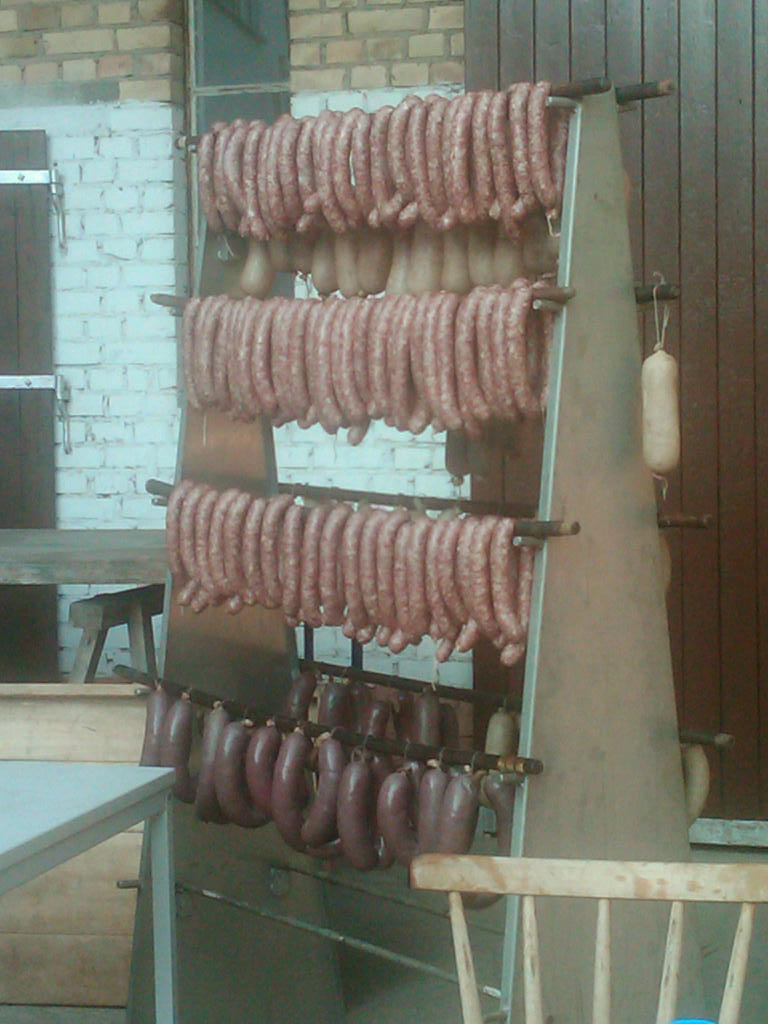 Bratwurst, Leberwurst, Blutwurst und Schwartenmagen